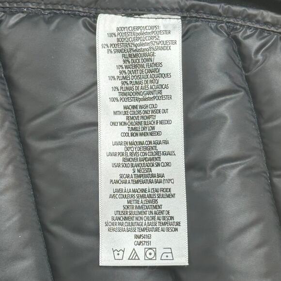 Calvin Klein Performance Quilted Puffer Down Full Zip Vest Womens Size Small S - Picture 8 of 11